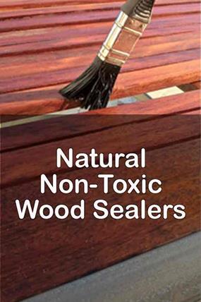 Natural Non-Toxic Wood Sealer